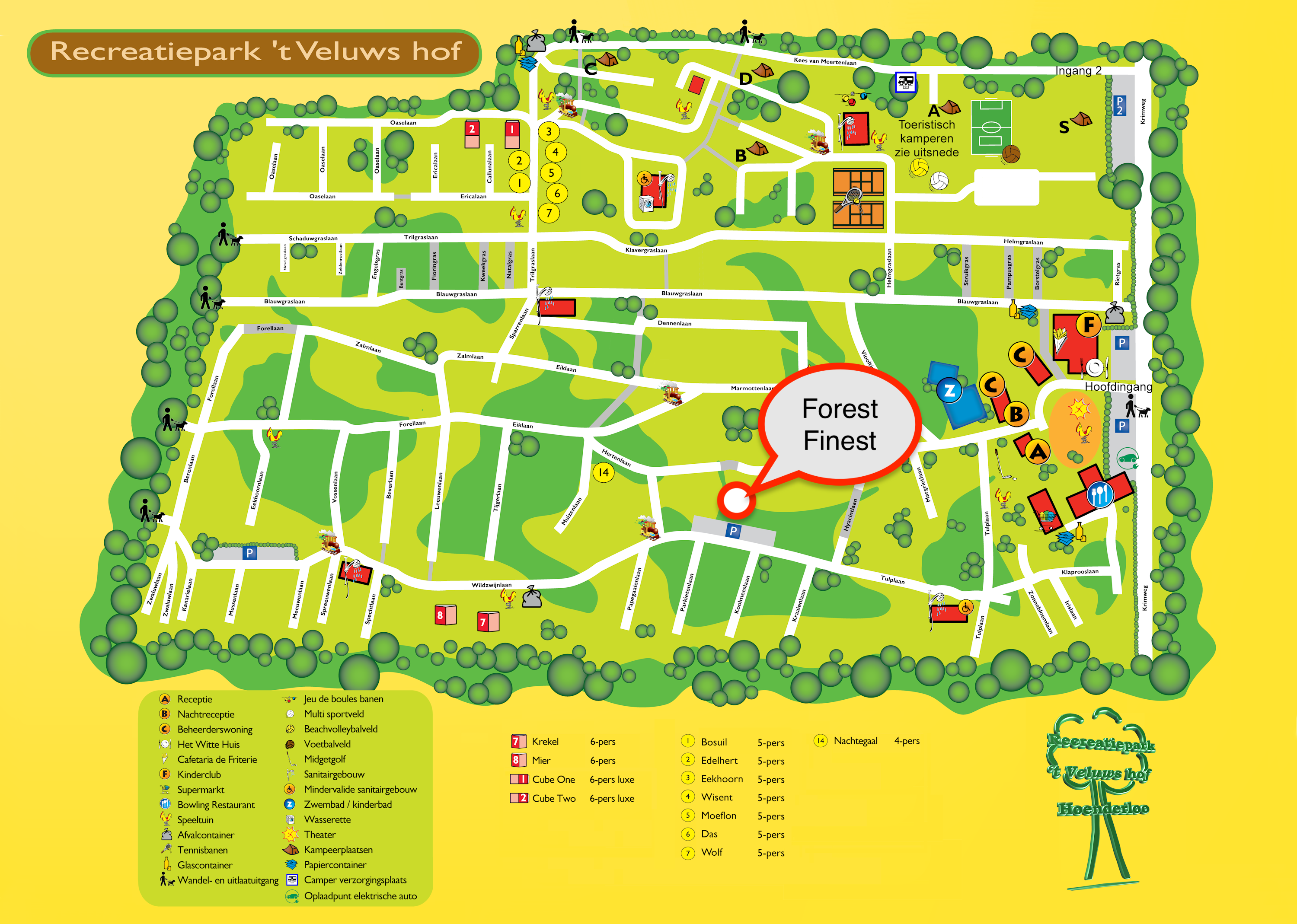 9. Forest Finest - Plattegrond-image