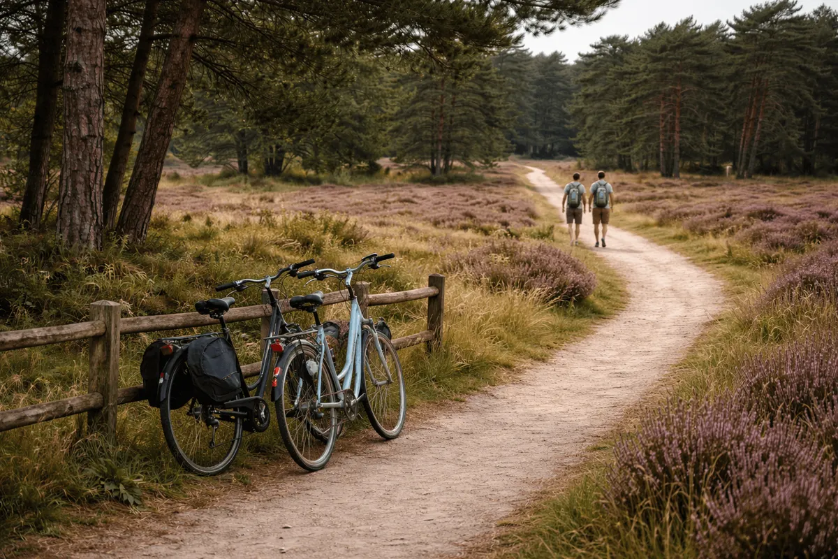 Fietsen en wandelen-image