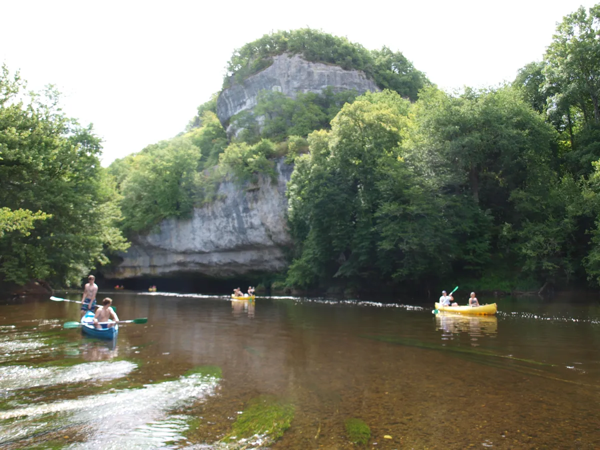 Kanoën op de Vézère-image