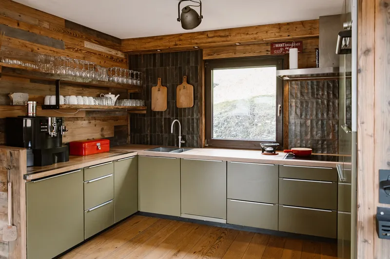         keuken  Chalet on the Rood-image