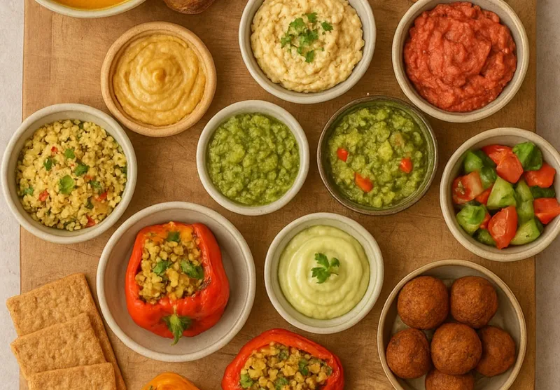 Vegan avond broodmaaltijd-image