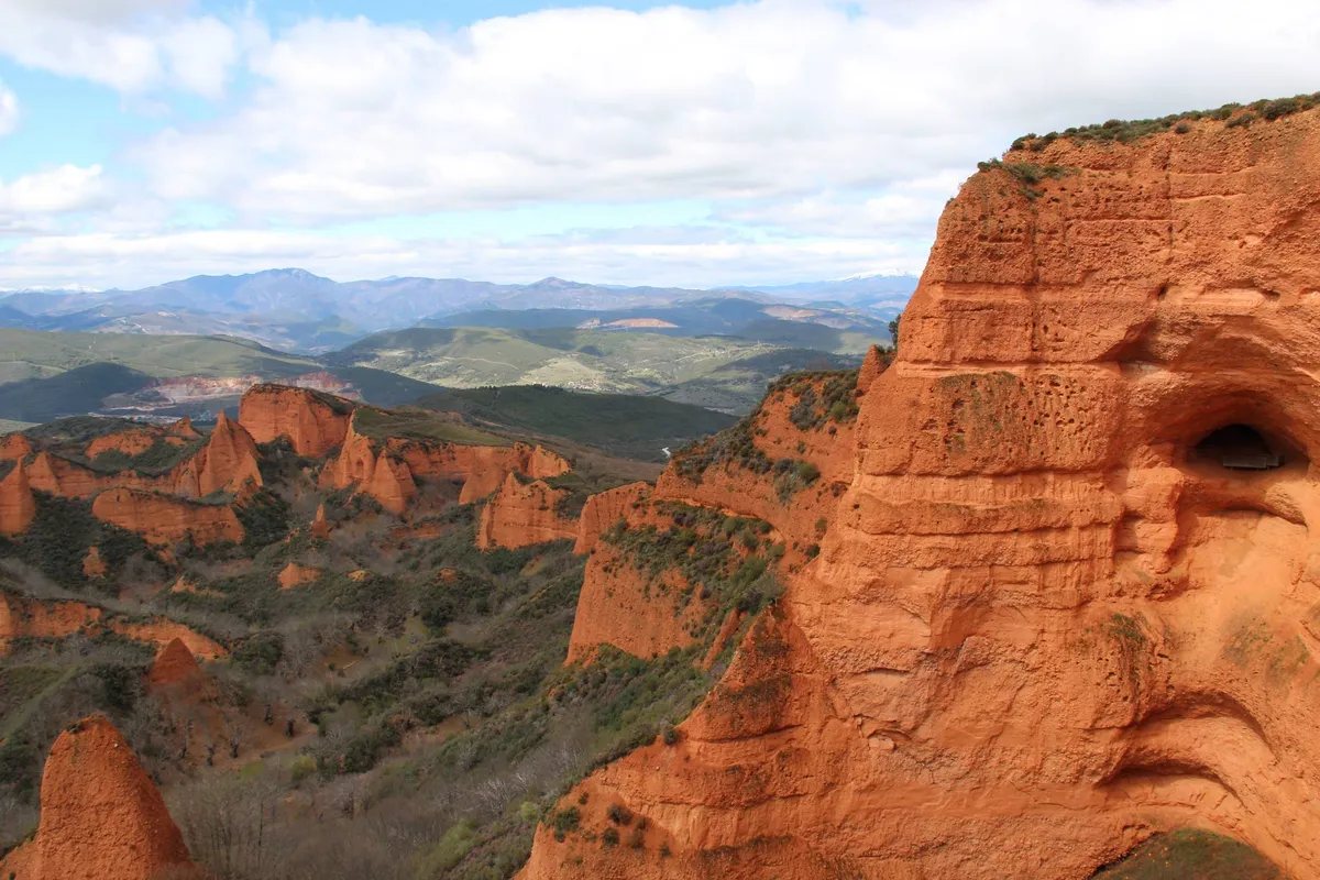 F. Las Médulas... een cultureel landschap (natuur)-image