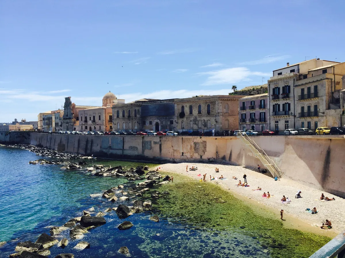 Zwemmen in Ortigia-image