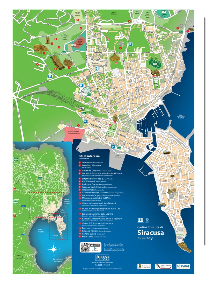 Siracusa Kaart-image