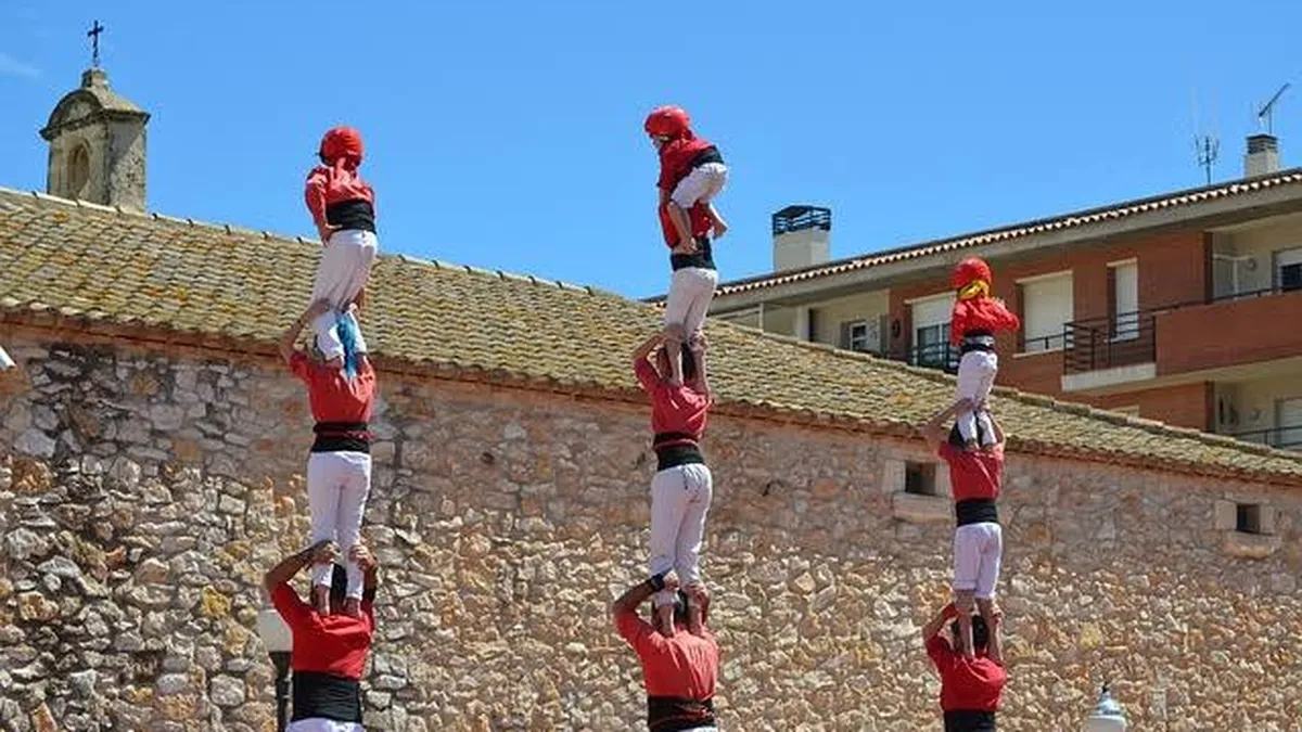 Castellers, correfoc en gegants-image