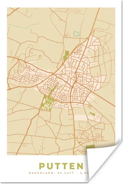 Plattegrond van Putten-image