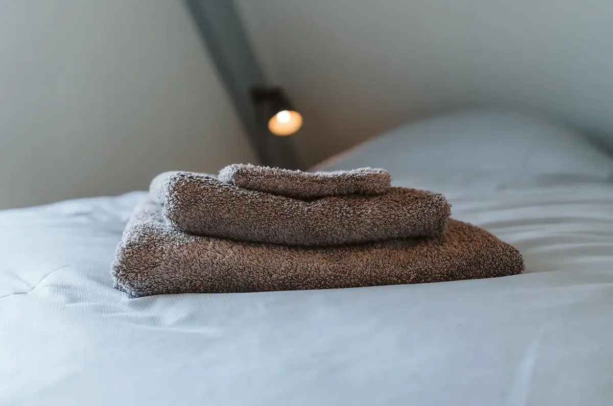 Beddengoed en handdoeken-image